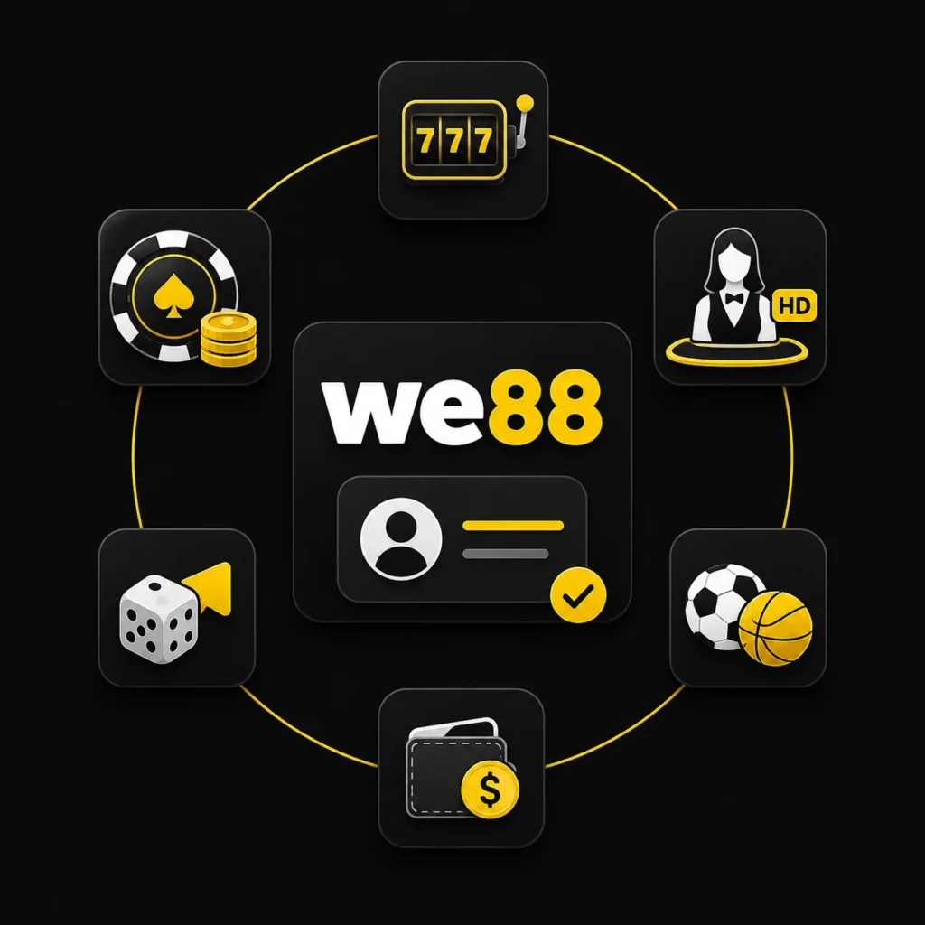 We88 casino features with slots, live games, sports betting and secure payments.